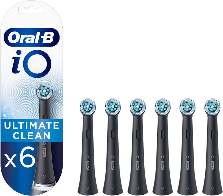 Actual product image Oral-B iO Ultimate Clean Black ( 6 pcs ) (6 x)