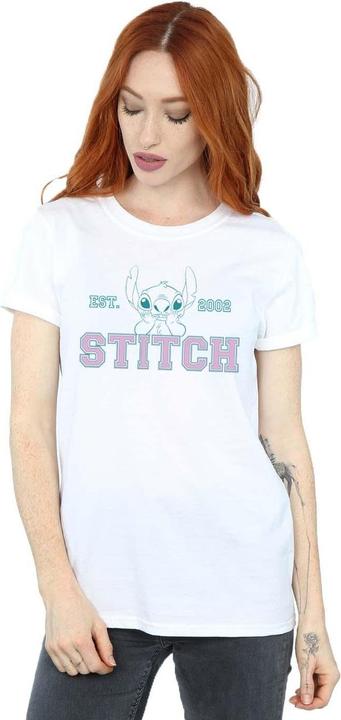 Image du produit Disney - T-shirt LILO AND STITCH COLLEGIAL PASTEL - Femme (S)
