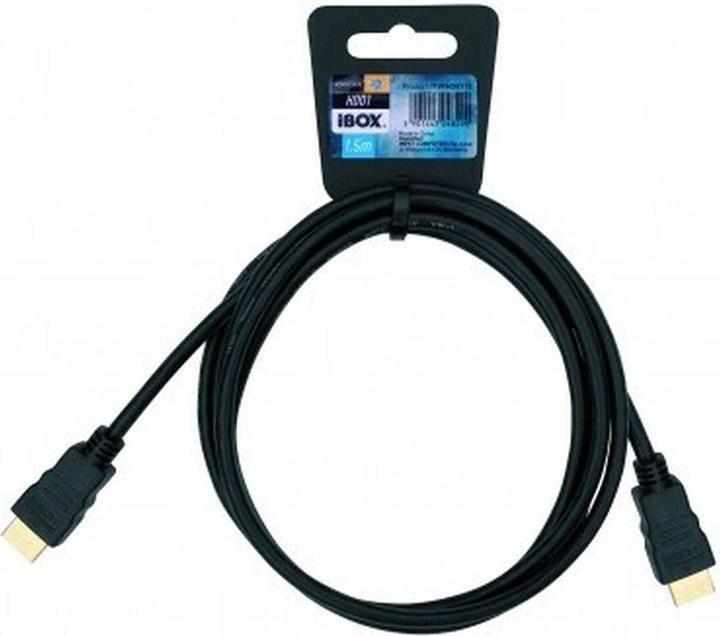 iBox ITVFHD0115 HDMI Cable HDMI Type A (Standard) (1.50 m, HDMI)