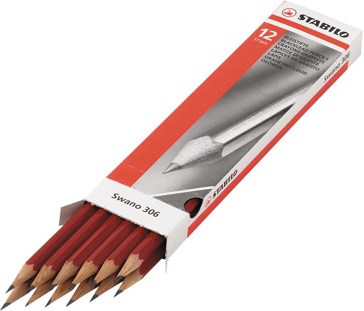Image du produit STABILO Crayon ® Swano (2.20 mm, B, 12 x)