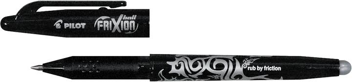 Actual product image Pilot Rollerball FRIXION, erasable (Black, 12 x)