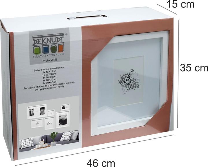 Actual product image Deknudt Moldura (13 x 13 cm, 13 x 18 cm, 20 x 25 cm, 15 x 20 cm, 30 x 40 cm, 20 x 30 cm, 10 x 20 cm, 5 x 5 cm, 6 x 9 cm, 10 x 15 cm)
