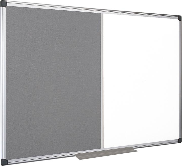 Produktbild Bi-Office Kombitafel MAYA, kombinierte Pinn-und Whiteboardtafel, Kork oder Filz, div. Grössen (1200 x 900 mm)