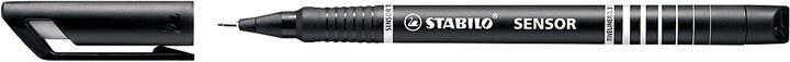 Image du produit STABILO Fineliner Sensor, largeur de trait 0,3 ou 0,7 mm, 4 couleurs au choix, 10 pièces (Noir, 10 x)