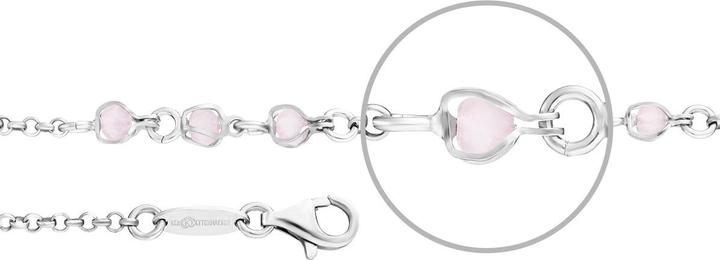 Actual product image Der Kettenmacher Quartz bracelet (19 cm, Silver)