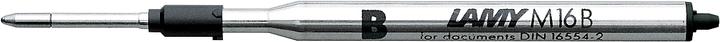 Produktbild Lamy Kugelschreibermine M16, dokumentenecht, Strichstärke B 0,8 mm oder Strichstärke M 0,6 mm, bl... (Schwarz, 0.80 mm)