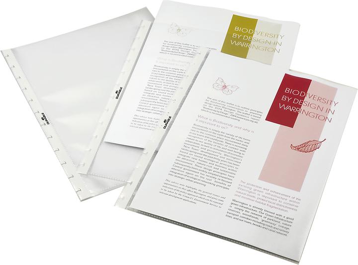 Image du produit Durable Pochettes pour classeurs à anneaux, pour DIN A4, 10 pièces (A4, 10 x)