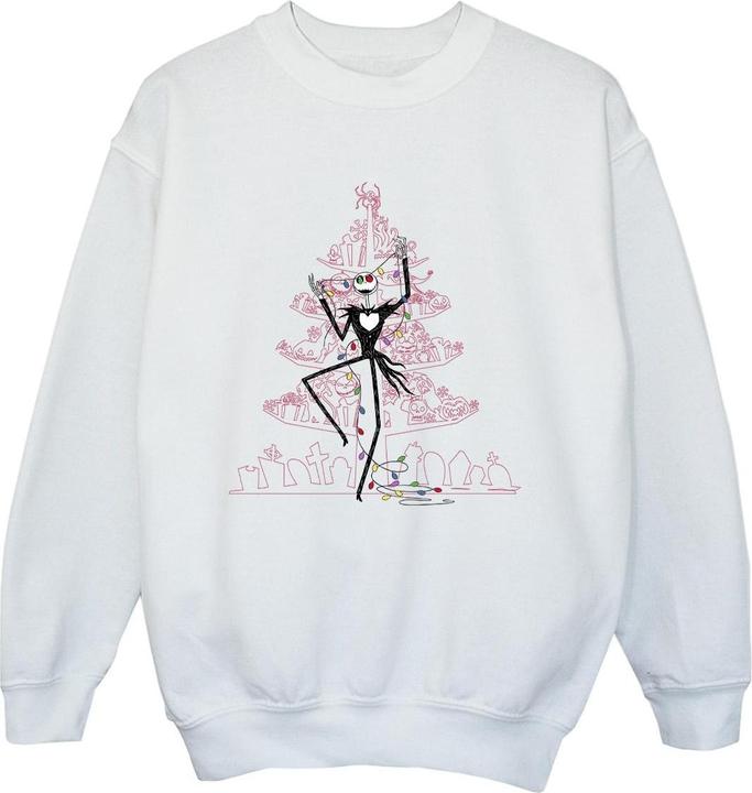 Image du produit Disney - Sweat THE NIGHTMARE BEFORE CHRISTMAS TREE PINK - Garçon (128)