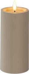 Produktbild LED Kunststoffkerze sand 1875-970 Aussen 1875-970 6h Timer D7 H15cm 2xAA