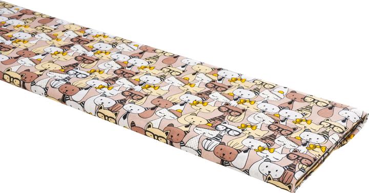 Actual product image VBS Cotton fabric "Funny Cats", 140 cm wide, by the metre
