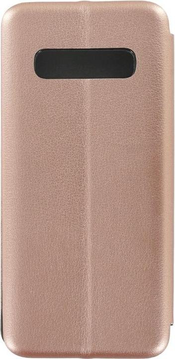 Image du produit OEM Samsung Flip Cover pour Galaxy S10 Plus or rose (Samsung Galaxy S10+)