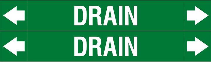 Produktbild Brady ASME - Rohrmarkierer - Drain