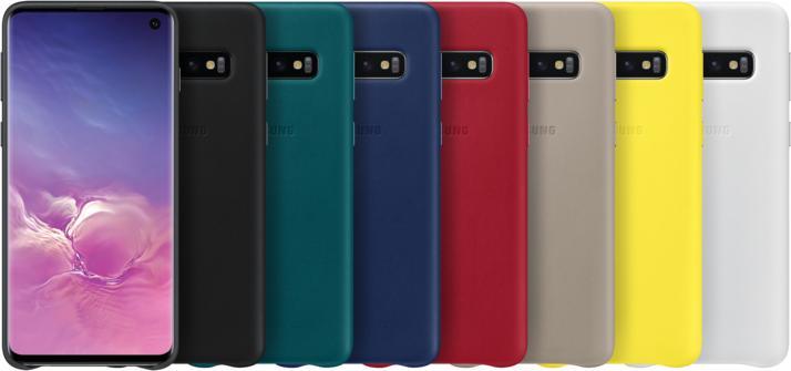 Actual product image Samsung Leather Cover (Samsung Galaxy S10)