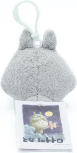 Actual product image - Porte-Clés Peluche Totoro Gris - 8 cm (8 cm)