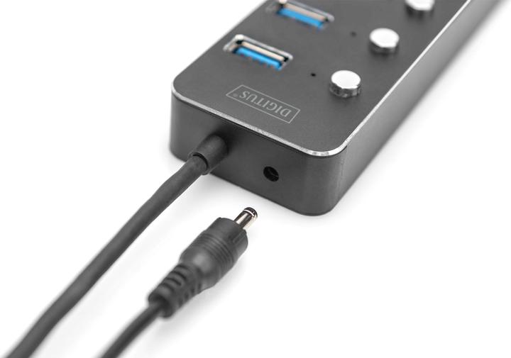 Produktbild Digitus USB Hub (USB-A, USB-C, 7 Ports)