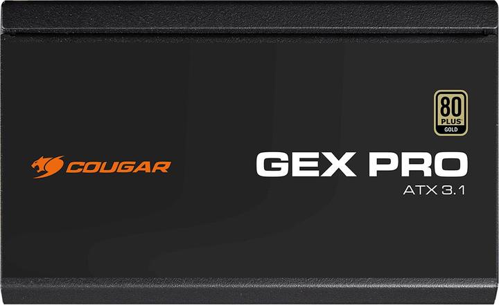 Produktbild Cougar Netzteil GEX PRO 750W ATX3.1 / 80 Plus Gold / Modular (650 W)