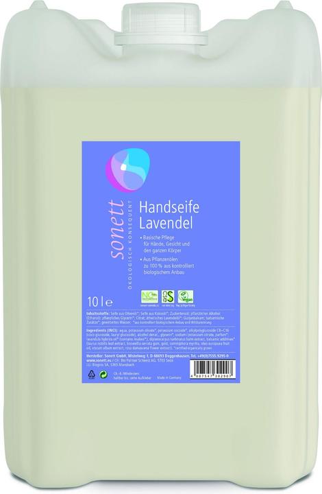 Actual product image Sonett Hand soap lavender bidon (Liquid soap, 10000 ml)