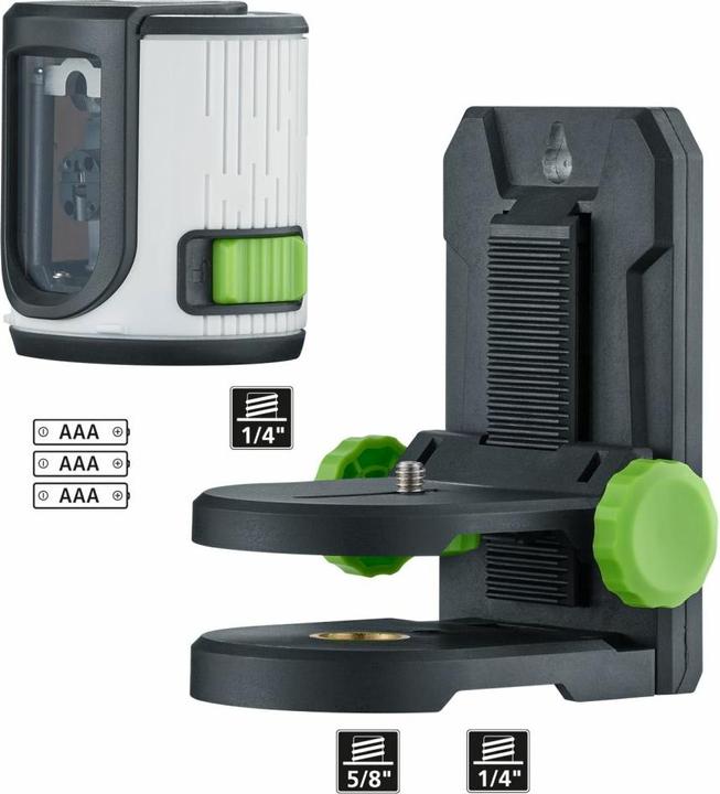 Immagine prodotto Laserliner EasyCross-Laser Green Set Linea trasversale laser autolivellante