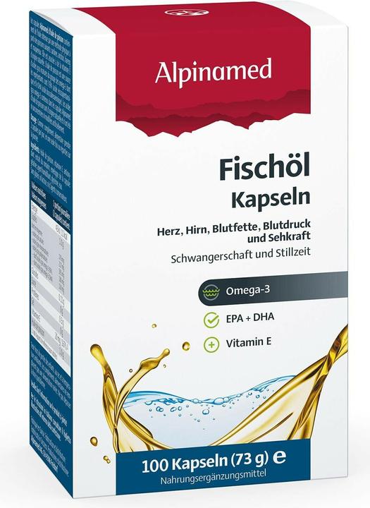 Produktbild Alpinamed Fischöl (100 Stück, Kapseln, 70 g)