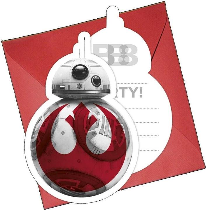 Immagine prodotto Star Wars Inviti (Confezione da 6) (6 pz.)