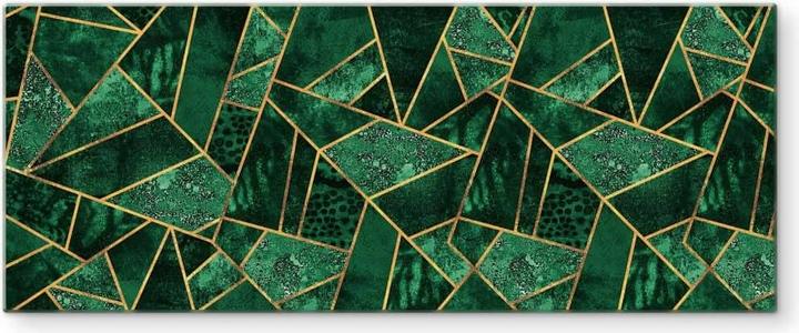 Actual product image Trenddeko Dark green emerald (100 x 40 cm)