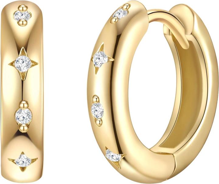 Produktbild Glanzstücke München Damen Sterling Silber Zirkonia gelbgold - 30252 (Sterling Silber)