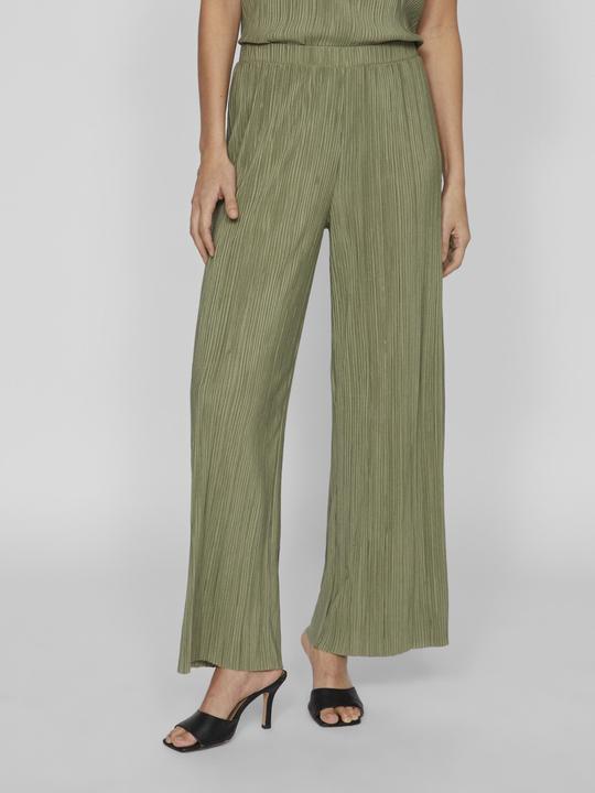Actual product image Vila Ribbed trousers with wide leg (XS)