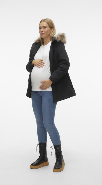 Actual product image Mamalicious MLJESSA SHORT maternity parka (XS)