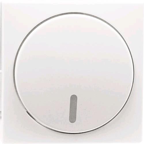 Produktbild Busch-Jaeger Dimmer-Zentralscheibe mit Drehknopf, Befestigungsmutter und Glimmlampe