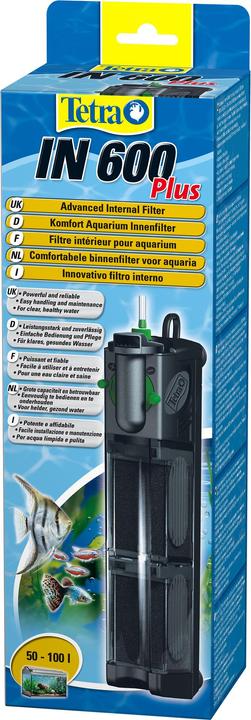 Tetra Tec Internal filter IN 600 Plus (200 l, Internal filters, Fresh water)