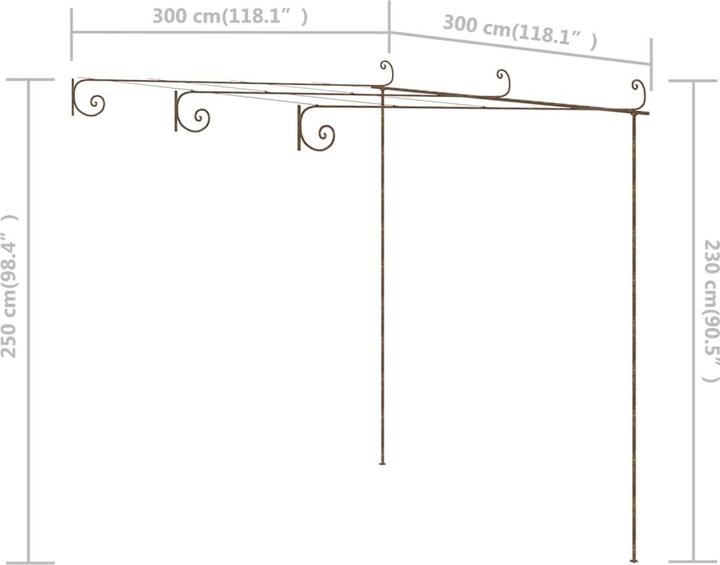 Immagine prodotto VidaXL Maximus (300 cm, 300 cm)