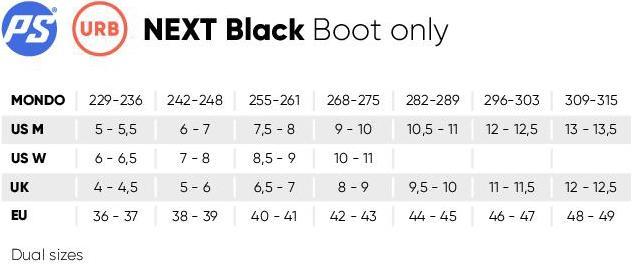 Actual product image Powerslide TRINITY CUSTOMS CONCEPT Next Boot 42-43 (42, 42.5, 43, 42 2/3)