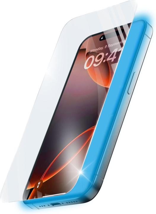Actual product image Cellularline Antiblue Xtreme Glass (1 Piece, Apple iPhone 16 Pro Max)