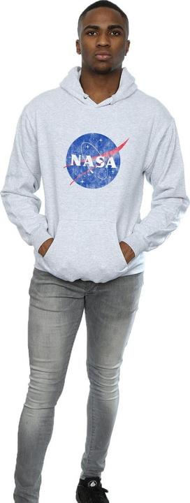 Immagine prodotto Nasa Felpa con Cappuccio Insignia Logo Uomo (S)