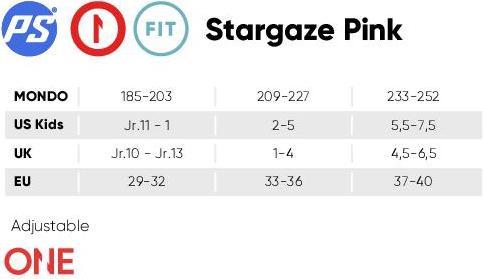 Image du produit Powerslide PHUZION KIDS SKATES Stargaze Rose 37-40 (37)