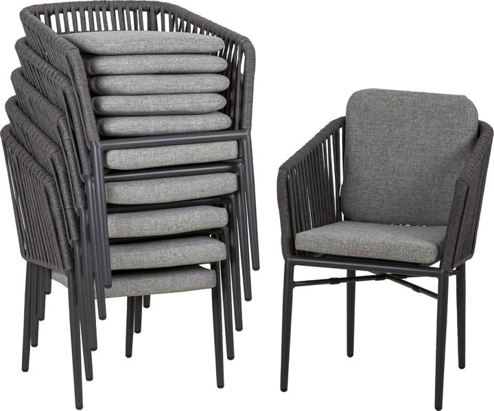 Immagine prodotto Acamp Set 8x poltrona MANHATTAN + 1x tavolo CHICAGO (180 cm)