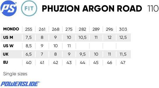 Produktbild Powerslide PHUZION SKATES Argon Road Black 110 41 (41)