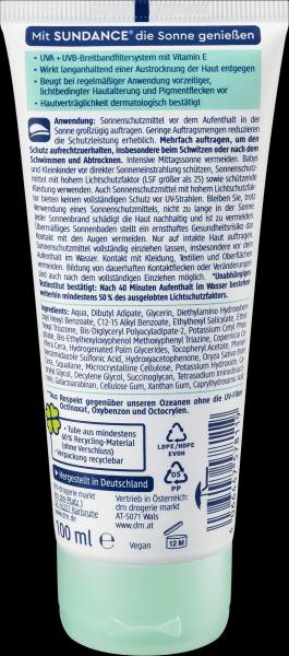 Immagine prodotto dm Sundance Crema solare sensibile, SPF 50 (Crema solare, SPF 50)