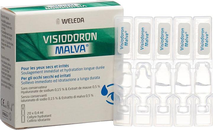 Produktbild Weleda Visiodoron Malva (8 ml, 20 x 0.4 ml)