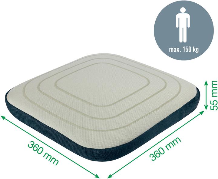 Produktbild Leitz Ergo Active Balancekissen (37 x 6 x 36.5 cm)
