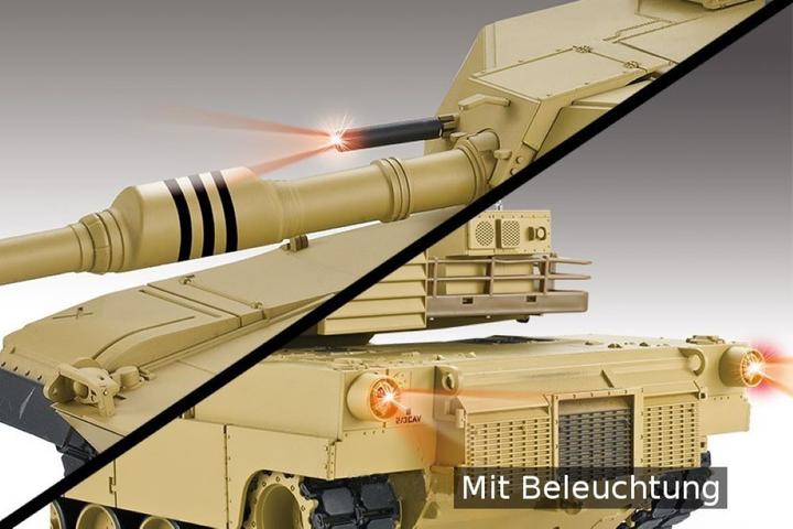 Actual product image Es-toys Heng Long RC Tank M1A2 Abrams (RTR Ready-to-Run)