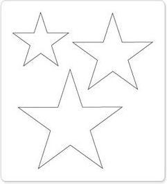 Actual product image Sizzix Bigz Die Cutting Stencil Stars
