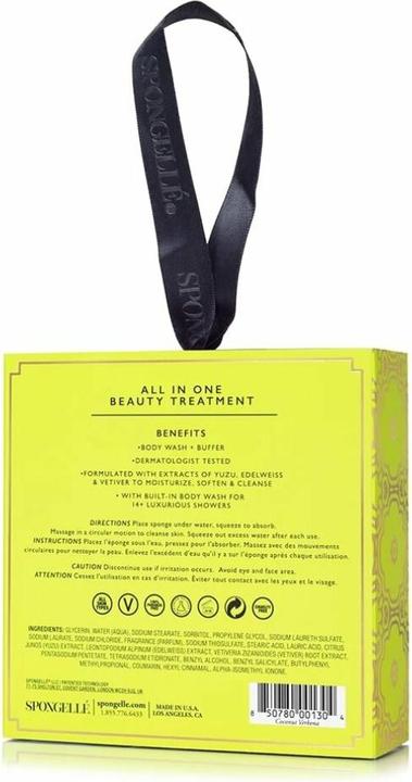 Actual product image Spongellé Boxed Flower - Coconut Verbena
