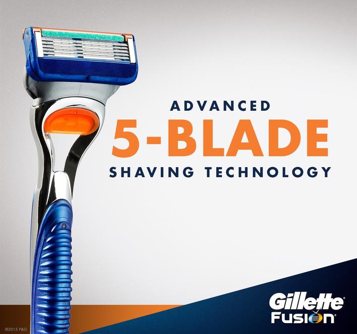 Actual product image Gillette Fusion (4 x)