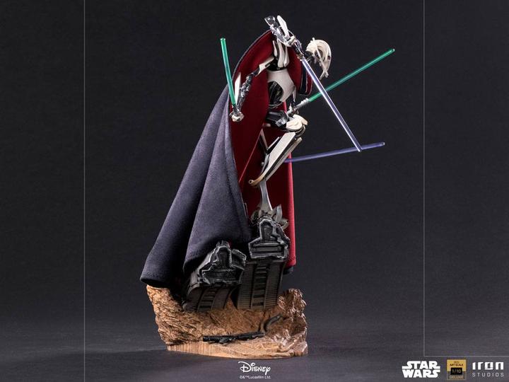 Actual product image Iron Studios Star Wars - General Grievous Statue Deluxe Art