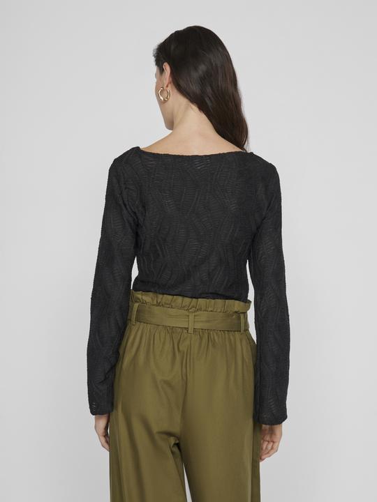 Image du produit Vila Haut à décolleté sous-marin et manches longues (XL)