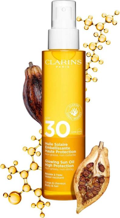 Produktbild Clarins CORPS Protecteur Corps Huile SPF30 150 ml (Sonnenöl, SPF 30, 150 ml, 190 g)
