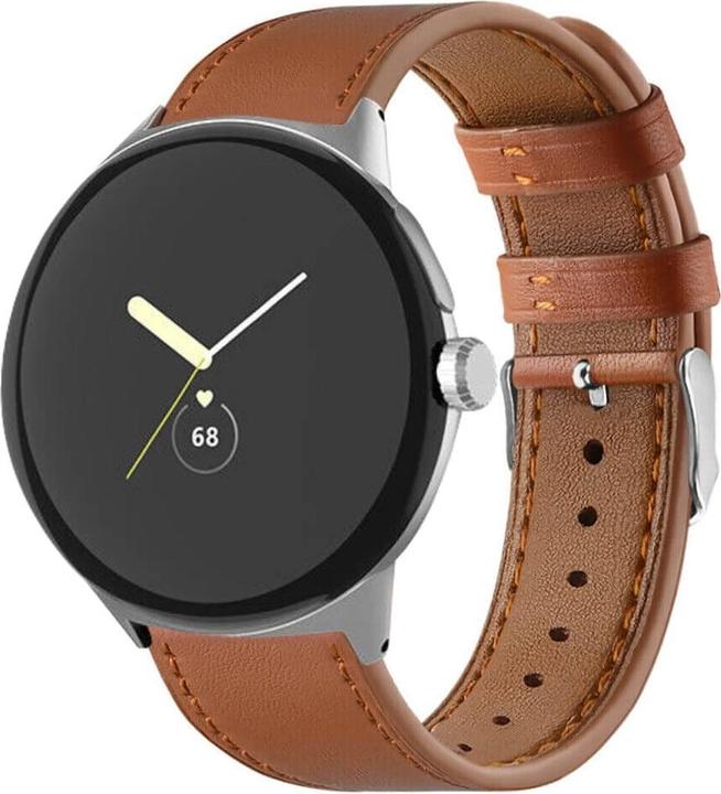 Cover-Discount Google Pixel Watch 3 - 45mm - Ersatzband Armband Leder (Leder)