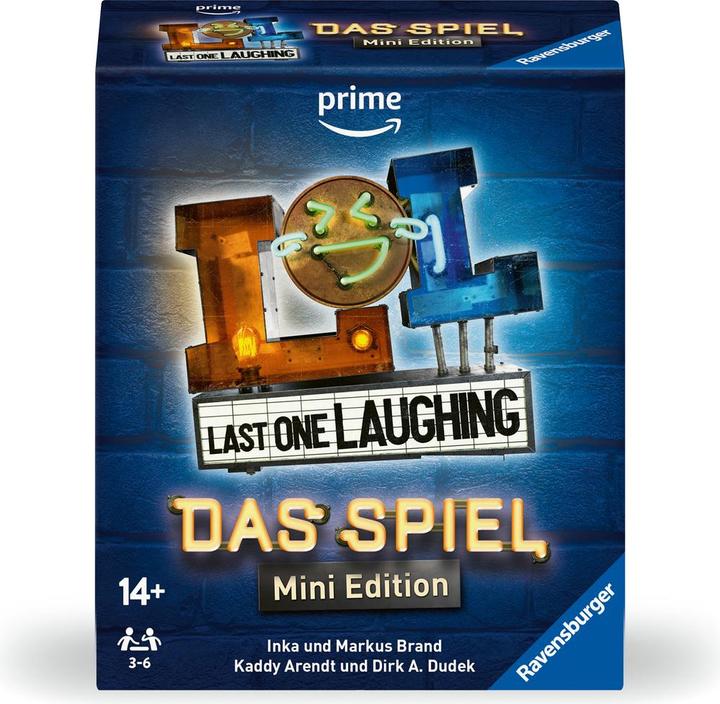 Produktbild Ravensburger 24592 - Last One Laughing Das Spiel: Mini Edition - Das Partyspiel zur beliebten (Deutsch)