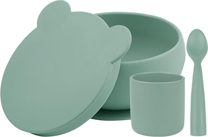 Actual product image Minikoioi BLW Set I Bowl with lid + spoon + cup